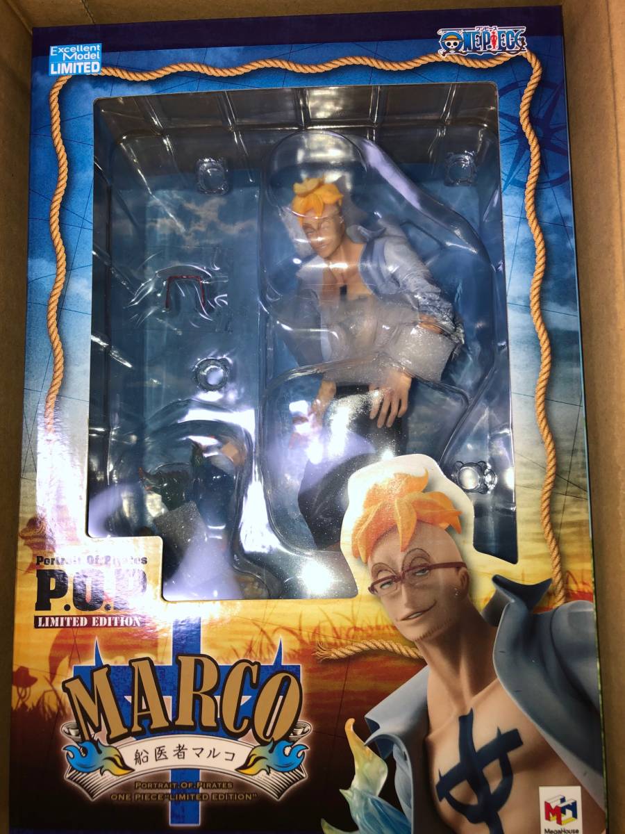 正規品 Portrait Of Pirates ワンピース Limited Edition 船医者マルコ メガハウス One Piece 完成品フィギュア プレミアムバンダイ One Piece 売買されたオークション情報 Yahooの商品情報をアーカイブ公開 オークファン Aucfan Com