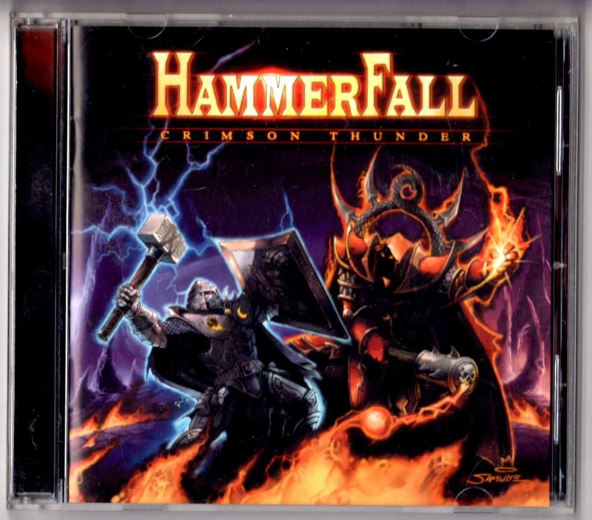 Used CD 輸入盤 ハンマーフォール HammerFall『クリムゾン・サンダー』- Crimson Thunder (2002年)全12曲アメリカ盤以上