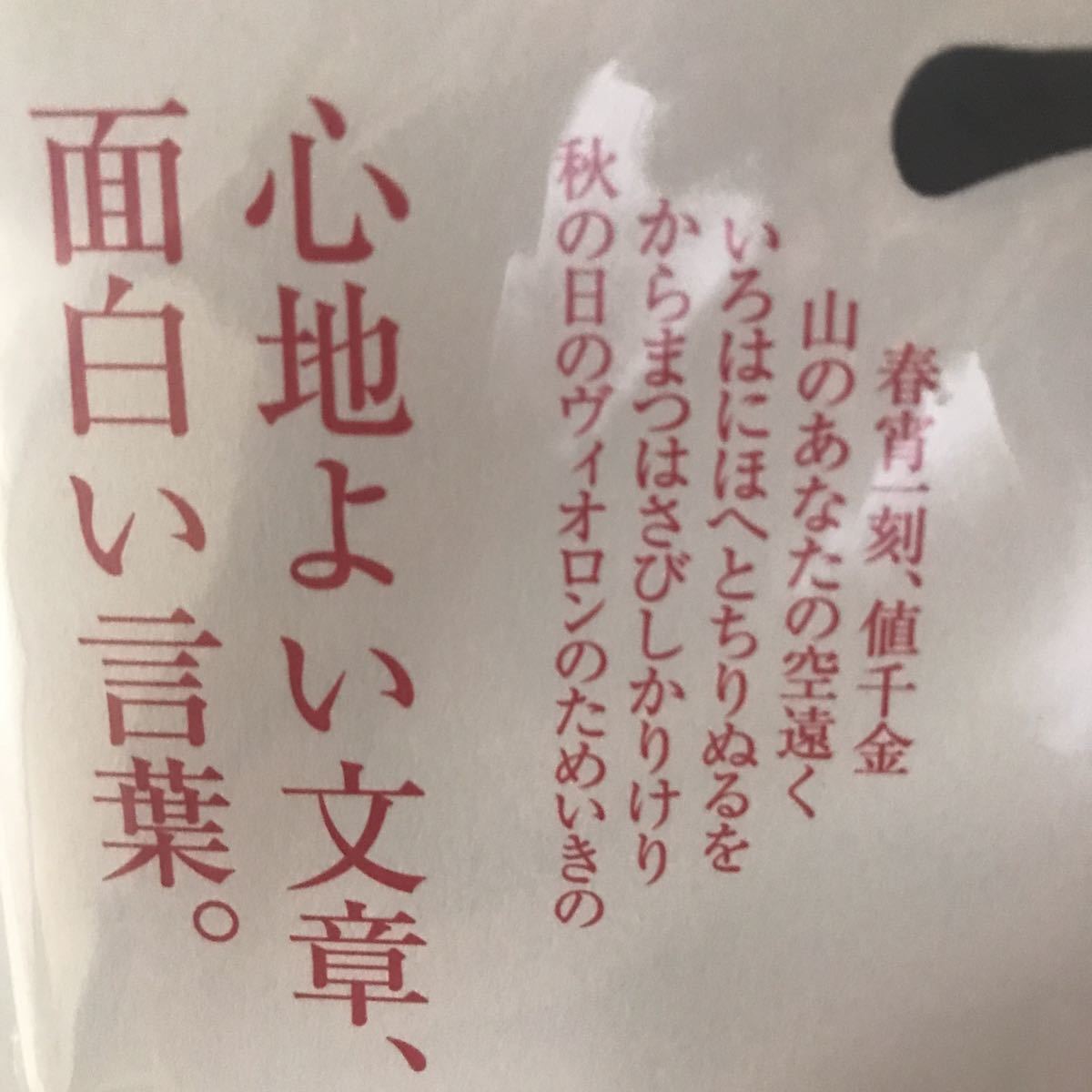 未読本 声に出して読みたい日本語 2 齋藤 孝 9784794211385　草思社_画像3