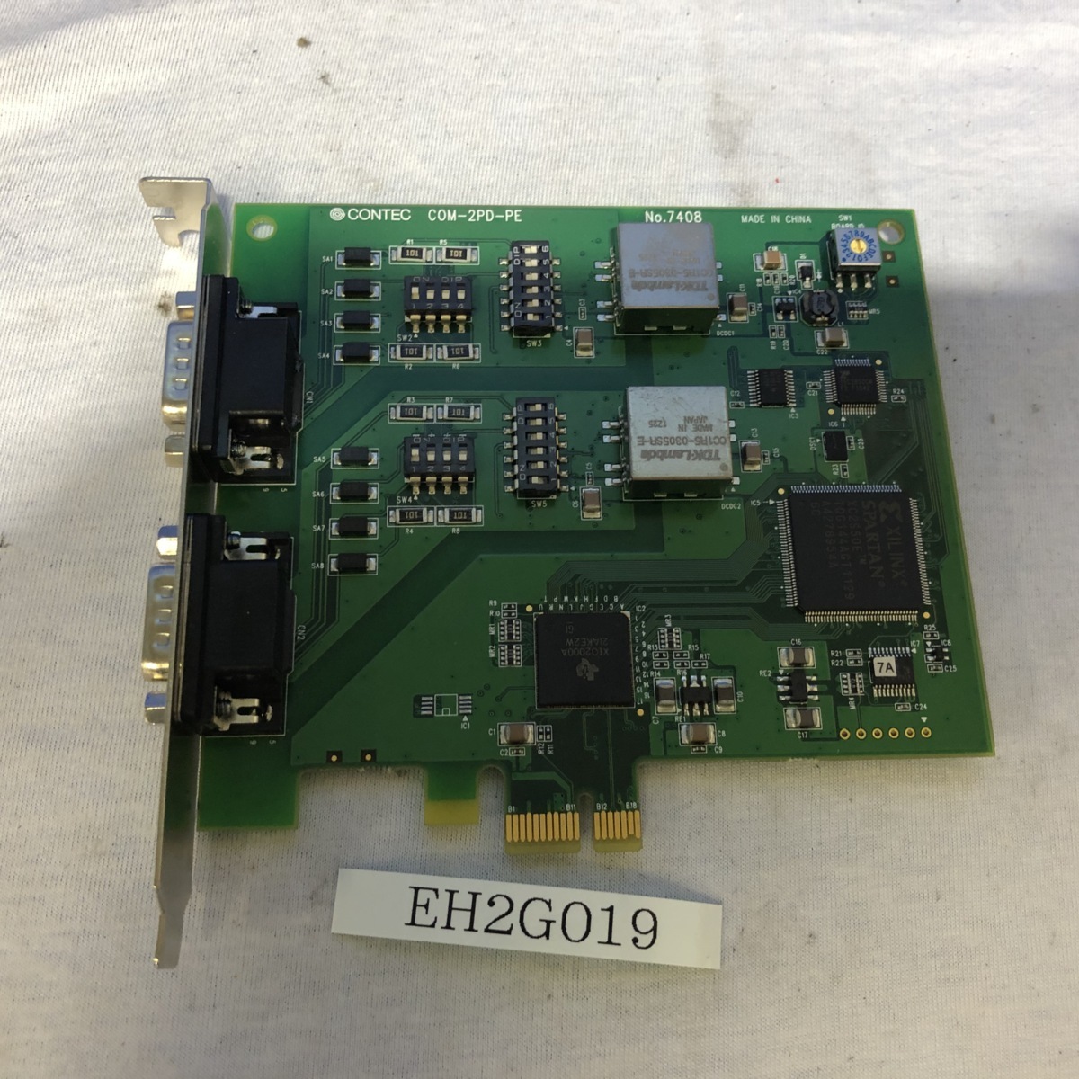 COM-2PD-PE : コンテック 絶縁型 RS422A/485 シリアル通信ボード COM-2PD-PE