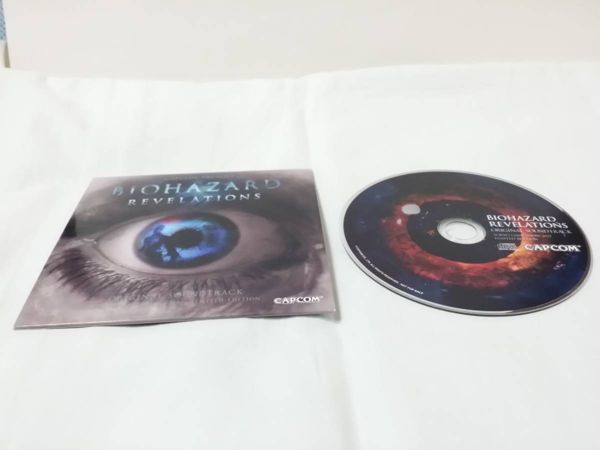 【CD】BIOHAZARD REVELATIONS ORIGINAL SOUNDTRACK -TOKYO GAME SHOW 2011 LIMITED EDITION-　非売品　バイオハザード_画像2