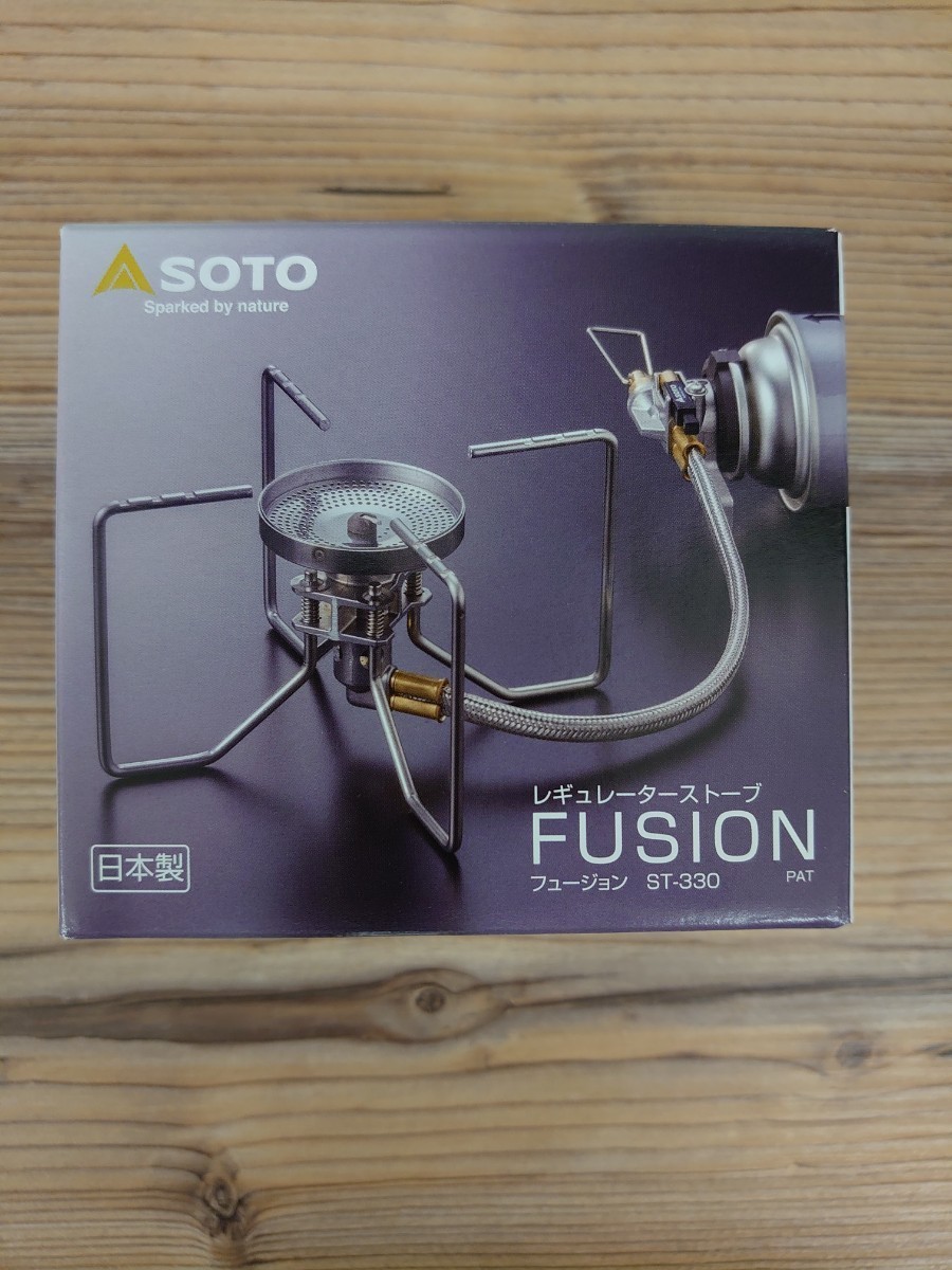 SOTO レギュレーターストーブ フュージョン（FUSION) 　ST-330 新品　送料込