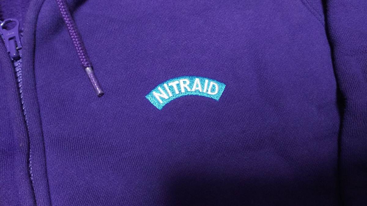  beautiful goods Nitraid NITRAID arch Logo Zip Parker /nitrow FIVE-O