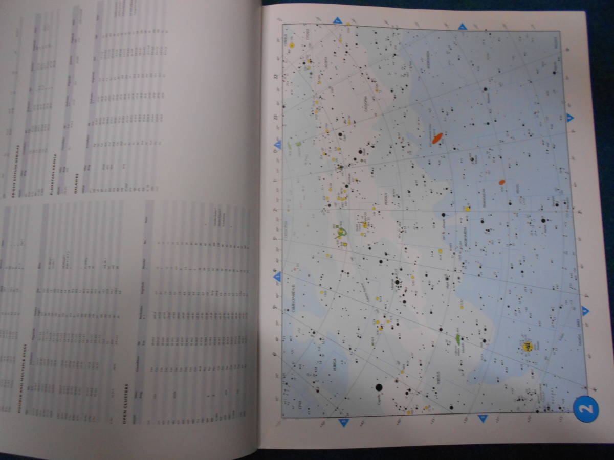 アンティーク、天文暦学書、星図、天体観測2005年『コリンズ星図』星座早見盤、宇宙、Astronomy, Star map, Planisphere, Star chart_画像3