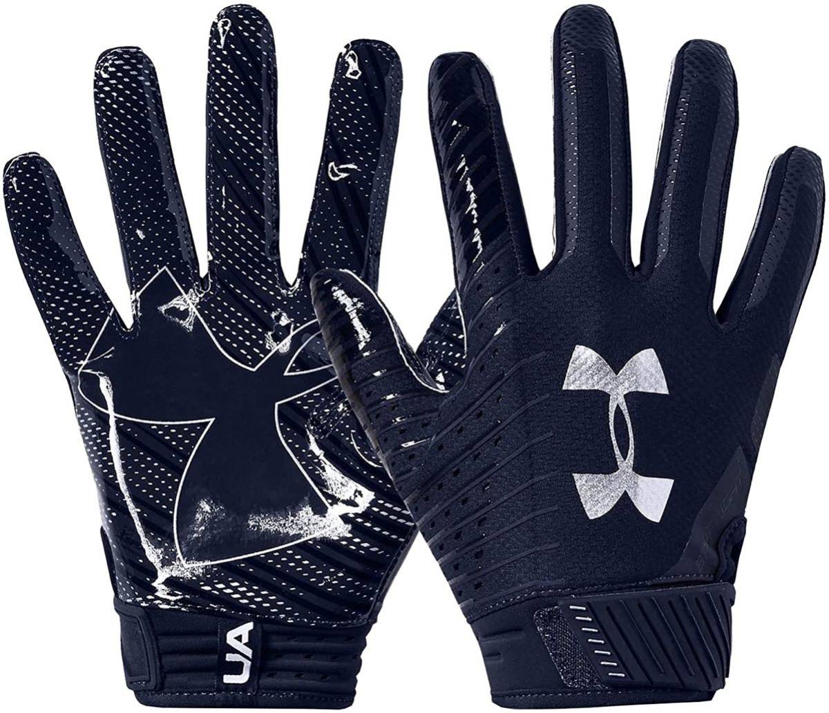 Американский футбольный футбол Under Armour Glove Spotlight Navy XL [новый