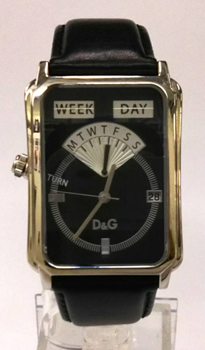 魅力の ドルチェ&ガッバーナ D＆G 店舗受取可 本体のみ クォーツ メンズ腕時計 シークエスト 男性用