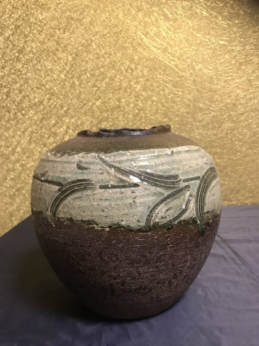 信楽焼 つぼ 花びん 和風 花瓶 花入れ 華道具 茶道具 インテリア 昭和レトロ 大人気定番商品 信楽焼 つぼ 花びん 和風 花瓶 花入れ 華道具 茶道具 インテリア 昭和レトロ 大人気定番商品