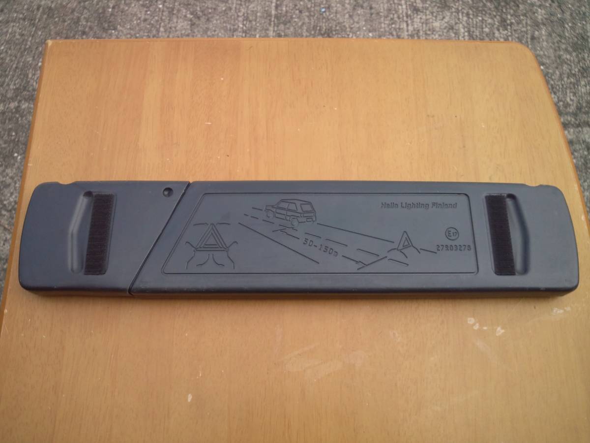 [ secondhand goods ]SAAB original folding type triangle stop board ②