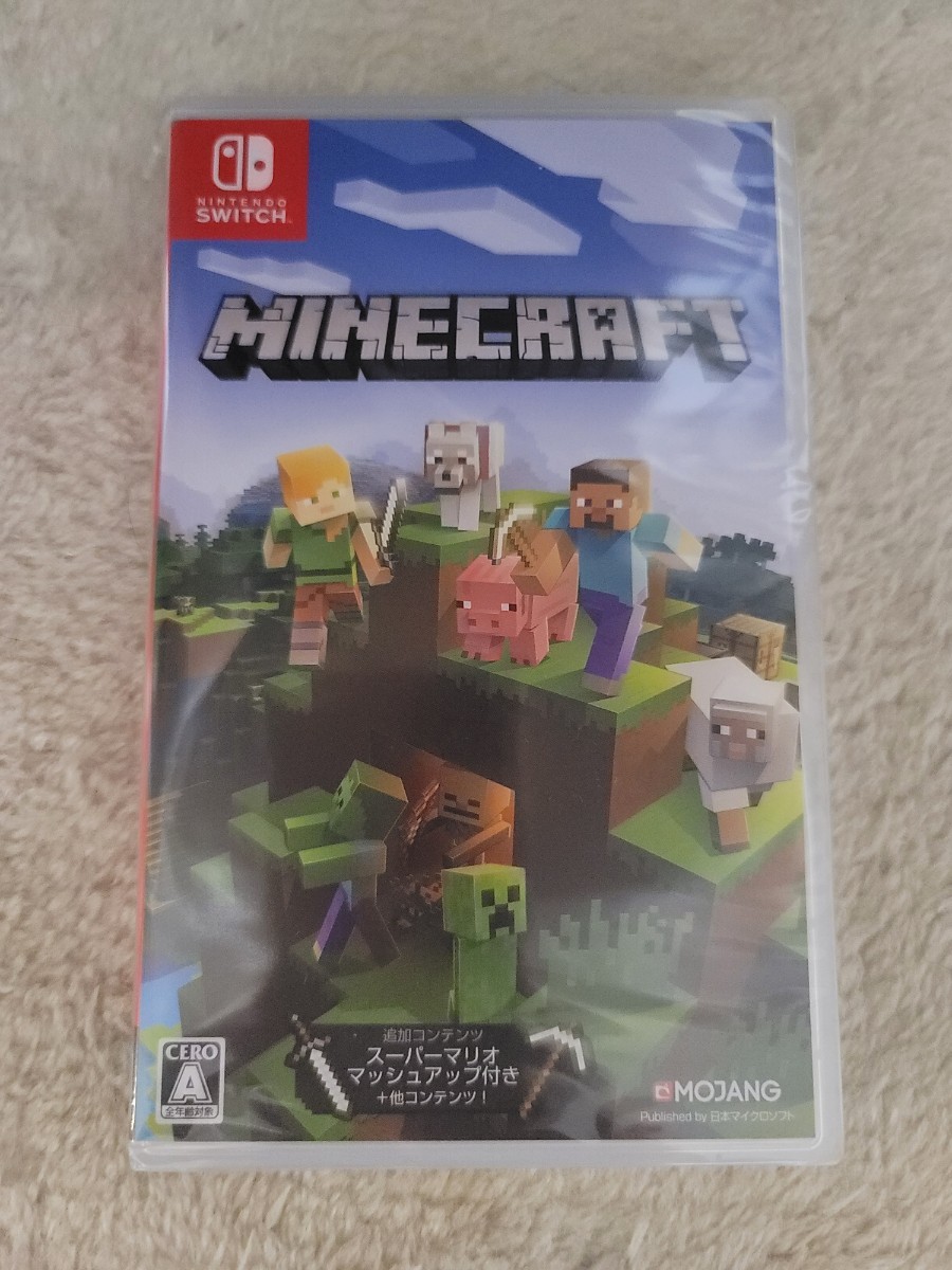 【新品未開封】Minecraft マインクラフト Nintendo Switch ニンテンドースイッチ 任天堂