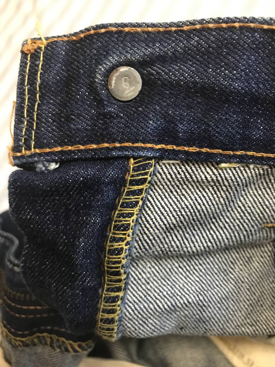 LEVIS 805 ビッグE 赤耳付き 60's ヴィンテージ ボタン裏8 フル