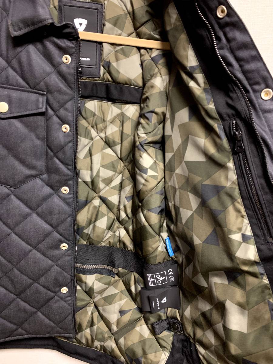REV'IT WESTPORT OVERSHIRT Mサイズ ライディングジャケット 秋冬