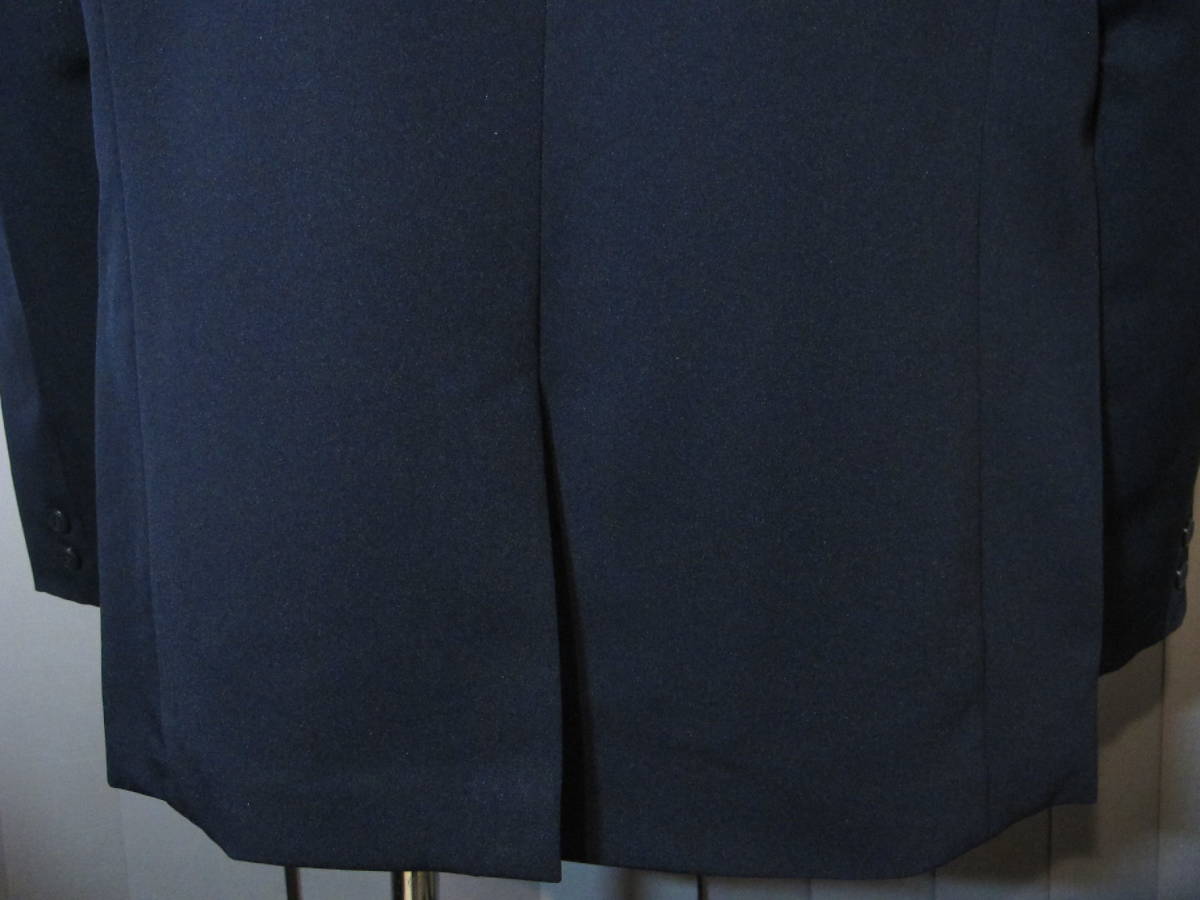 小学校制服上着 サイズ１４０B 紺 イートンシングル 男女兼用 ポリ 