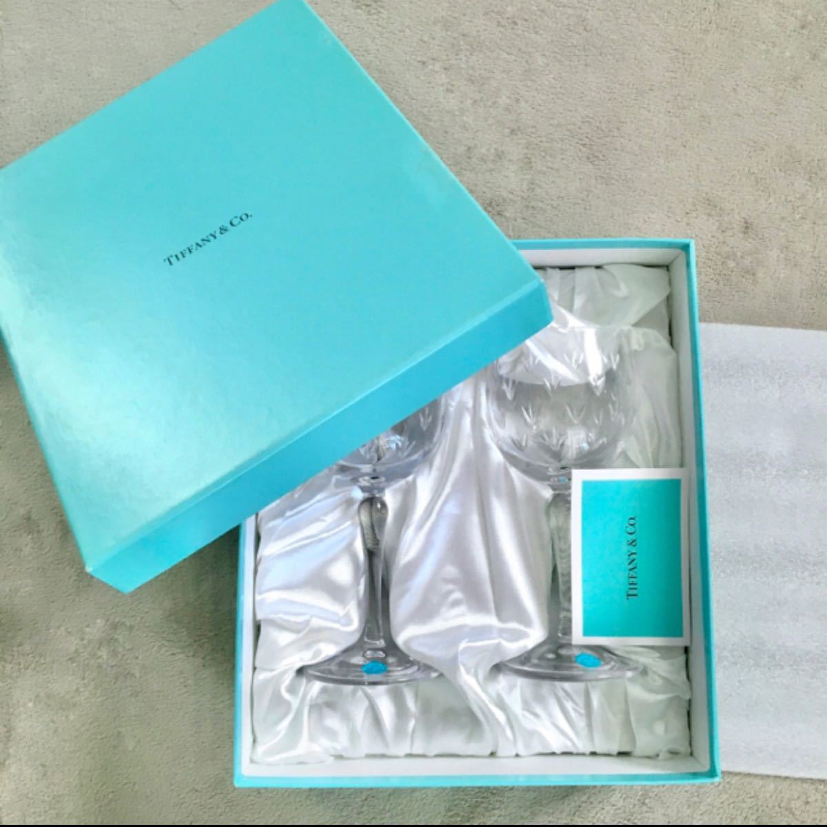 Tiffany ワイングラス