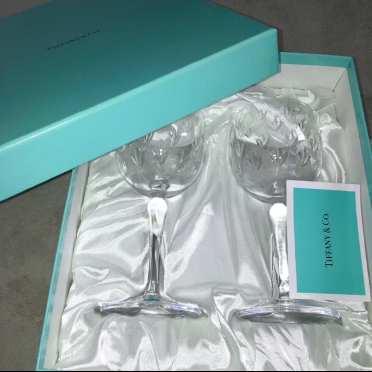 Tiffany ワイングラス