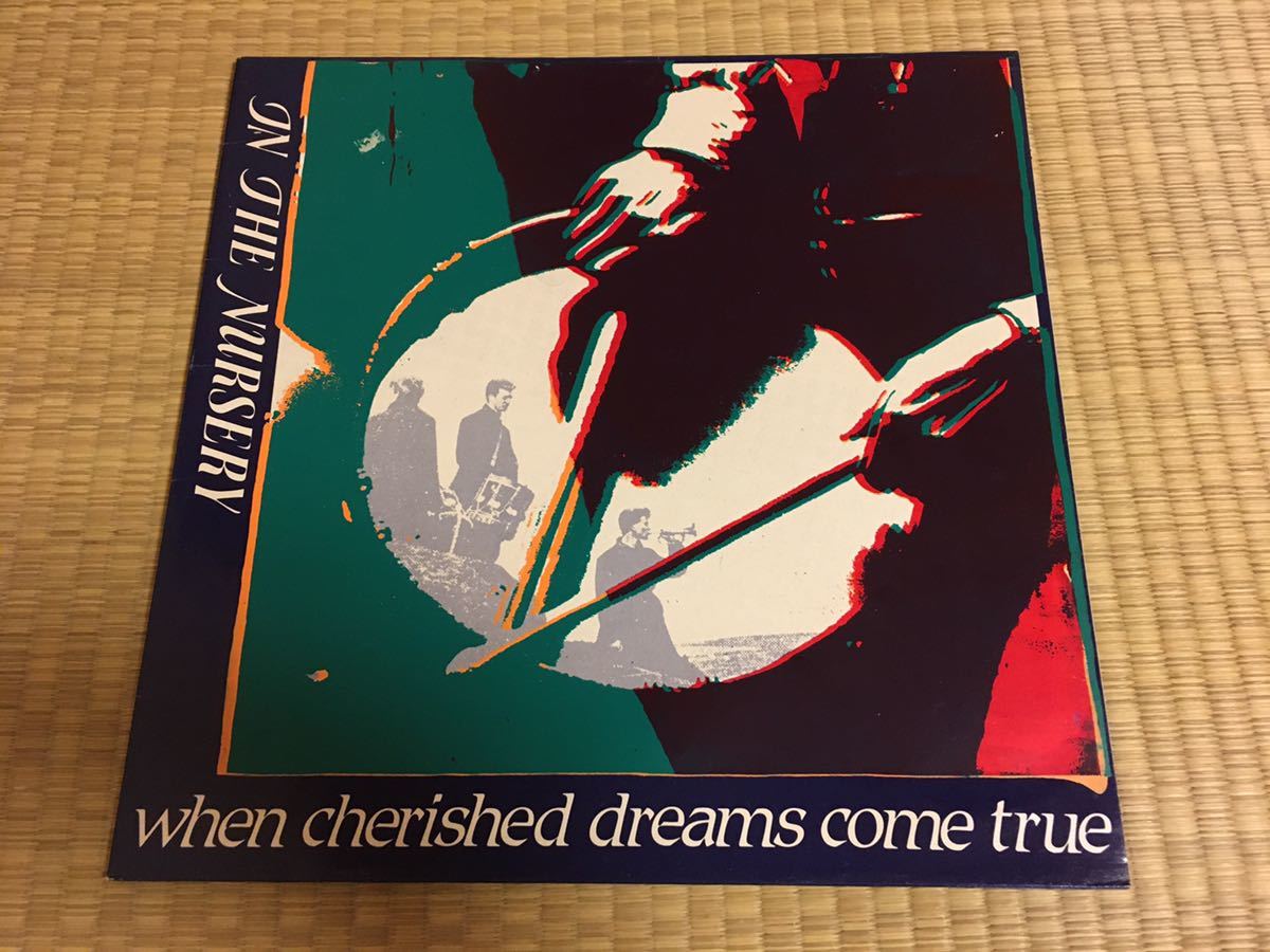 レコード【限定盤】In The Nursery / When Cherished Dreams Come True インダストリアル ゴシック LIMITED EDITION Red Rhino 1983年_画像1