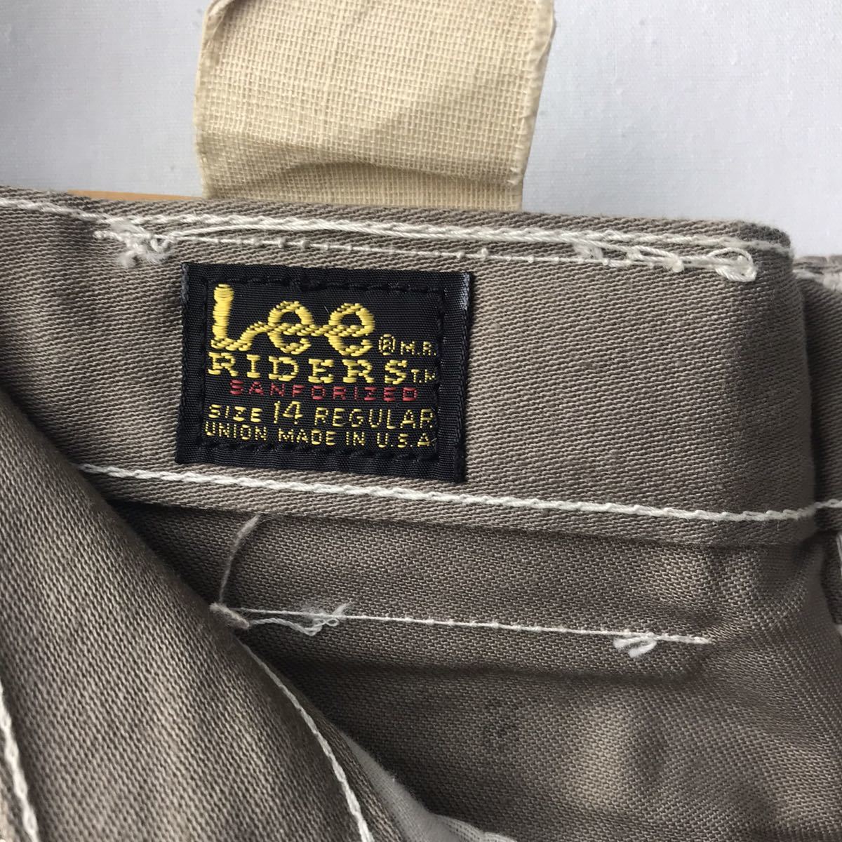60s70s Vintage Lee Lee WESTERNER утиль turner хлопок атлас flare pants мокка 14REG
