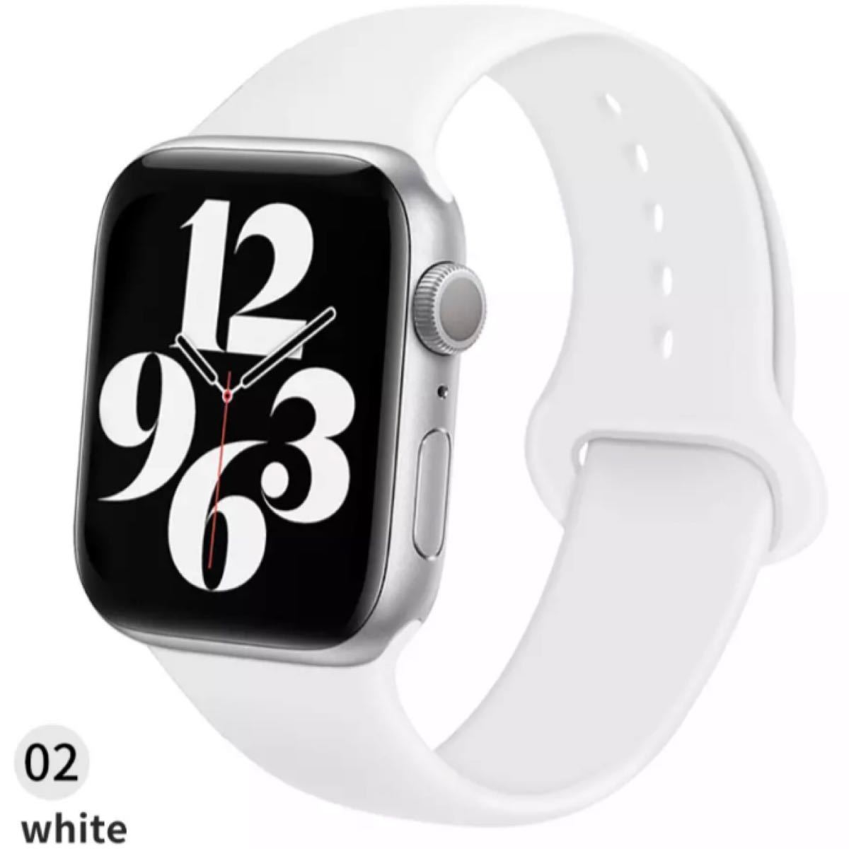 Apple Watch アップルウォッチバンド white 38mm/40mm S/M