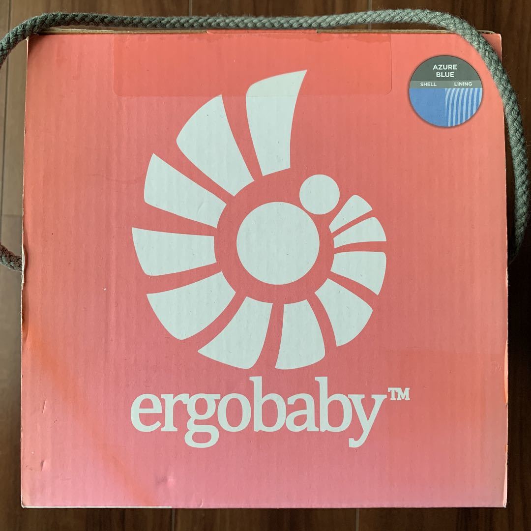 【新品】ergobaby エルゴベビー 抱っこ紐 アズールブルー_画像5