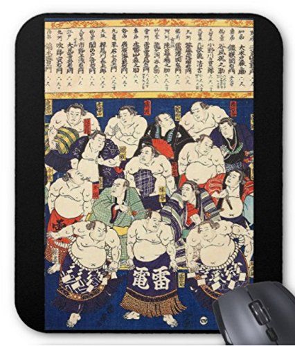  two generation . river country shining [ large Japan large sumo . power . taking mirror 3 ]. mouse pad 