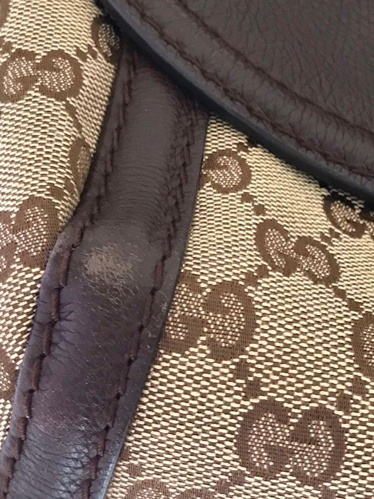 ☆GUCCI GGキャンバス ホースビットワン ショルダーバッグ | michiemee.ca