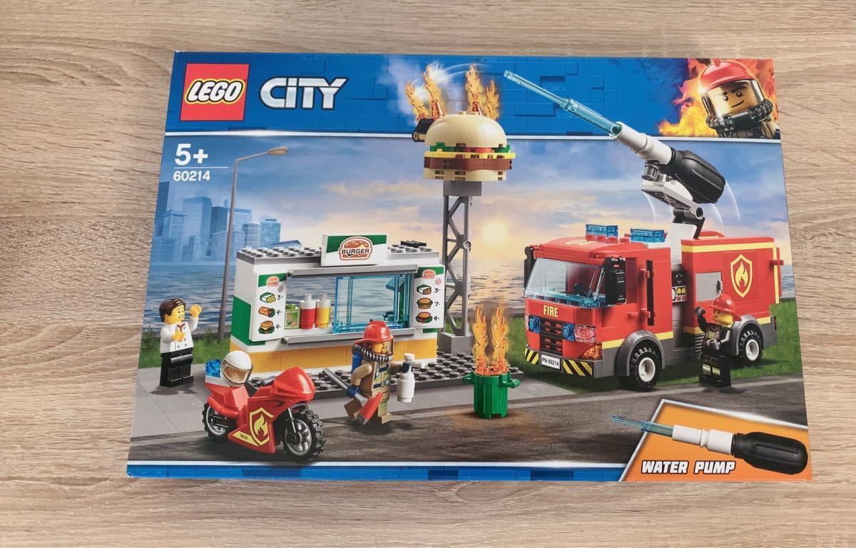 レゴ(LEGO) シティ ハンバーガーショップの火事 60214 ブロック