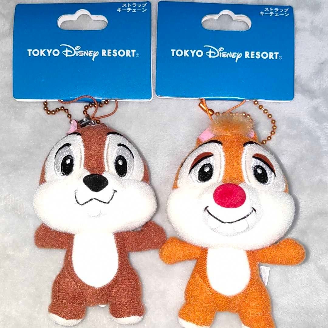 東京ディズニーリゾート チップ デール ストラップキーチェーン 東京ディズニーリゾート チップ デール ストラップキーチェーン