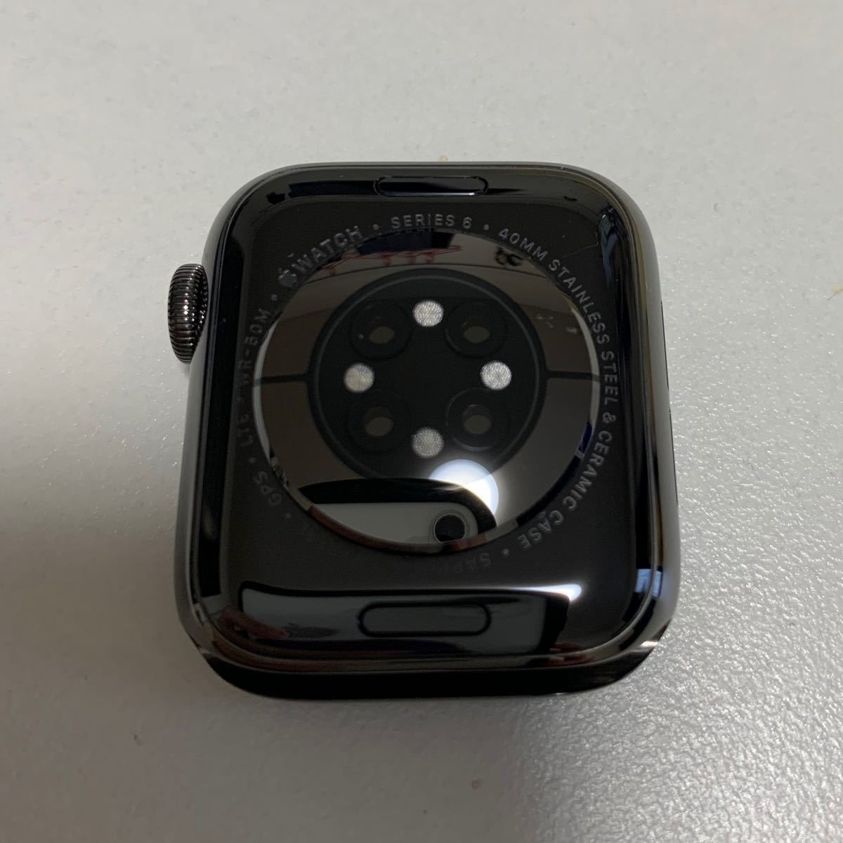 Apple Watch Series 6 mm グラファイトステンレススチール