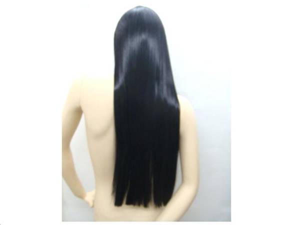 前髪パッツン コスプレウィッグ ロング(PA-TF70 ブラック 黒 前髪パッツン コスプレウィッグ ロング(PA-TF70 ブラック 黒