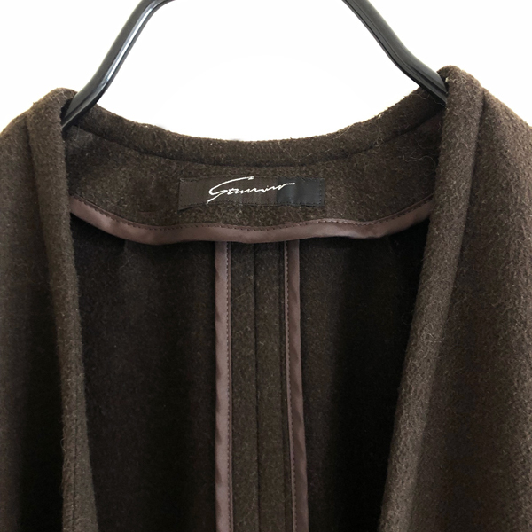 [ Stunning Lure ] шерсть no color пальто длинное пальто Brown чай шерсть свободная домашняя одежда пальто 0 размер STUNNING LURE старт человек g