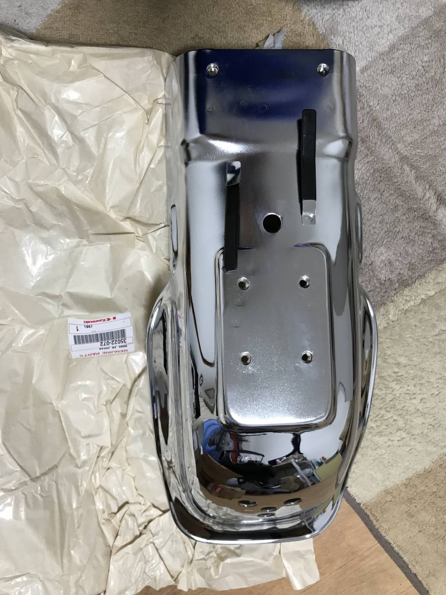 z1 Z1000 カワサキ 純正 リアフェンダー 未使用 「35022-072