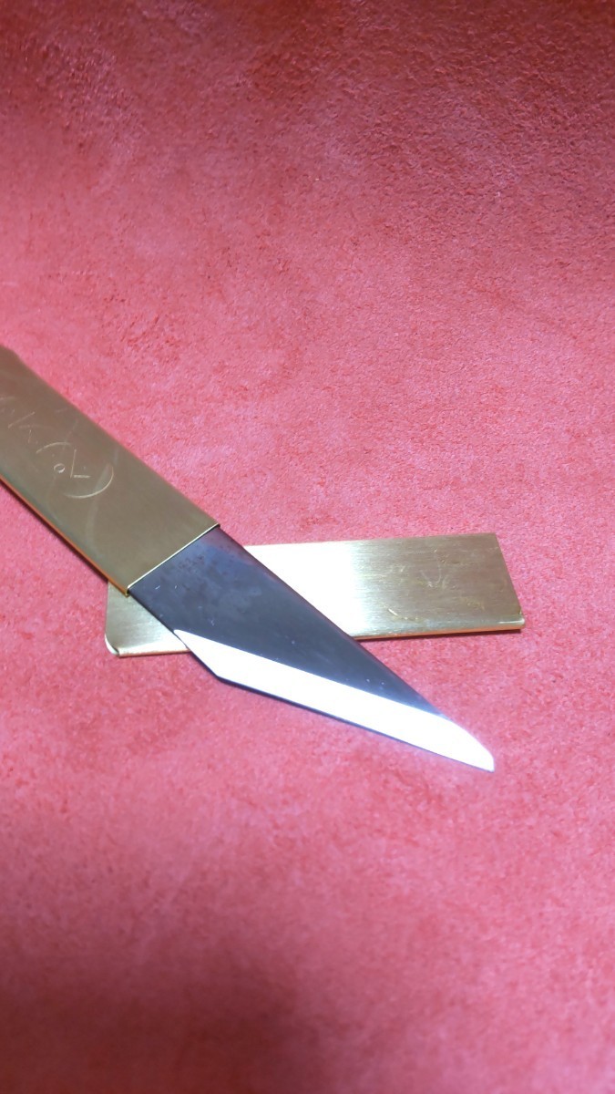 義春刃物　ペナントナイフSS　2本セット 02 接ぎ木 小刀 ナイフ