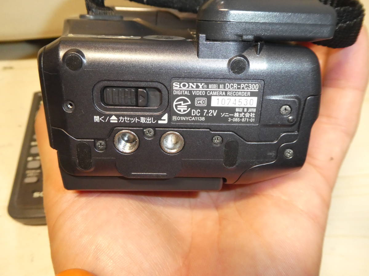 SONY DCR-PC300 miniDVHANDYCAM ビデオカメラ 動作良好 ダビング一式セット_画像8