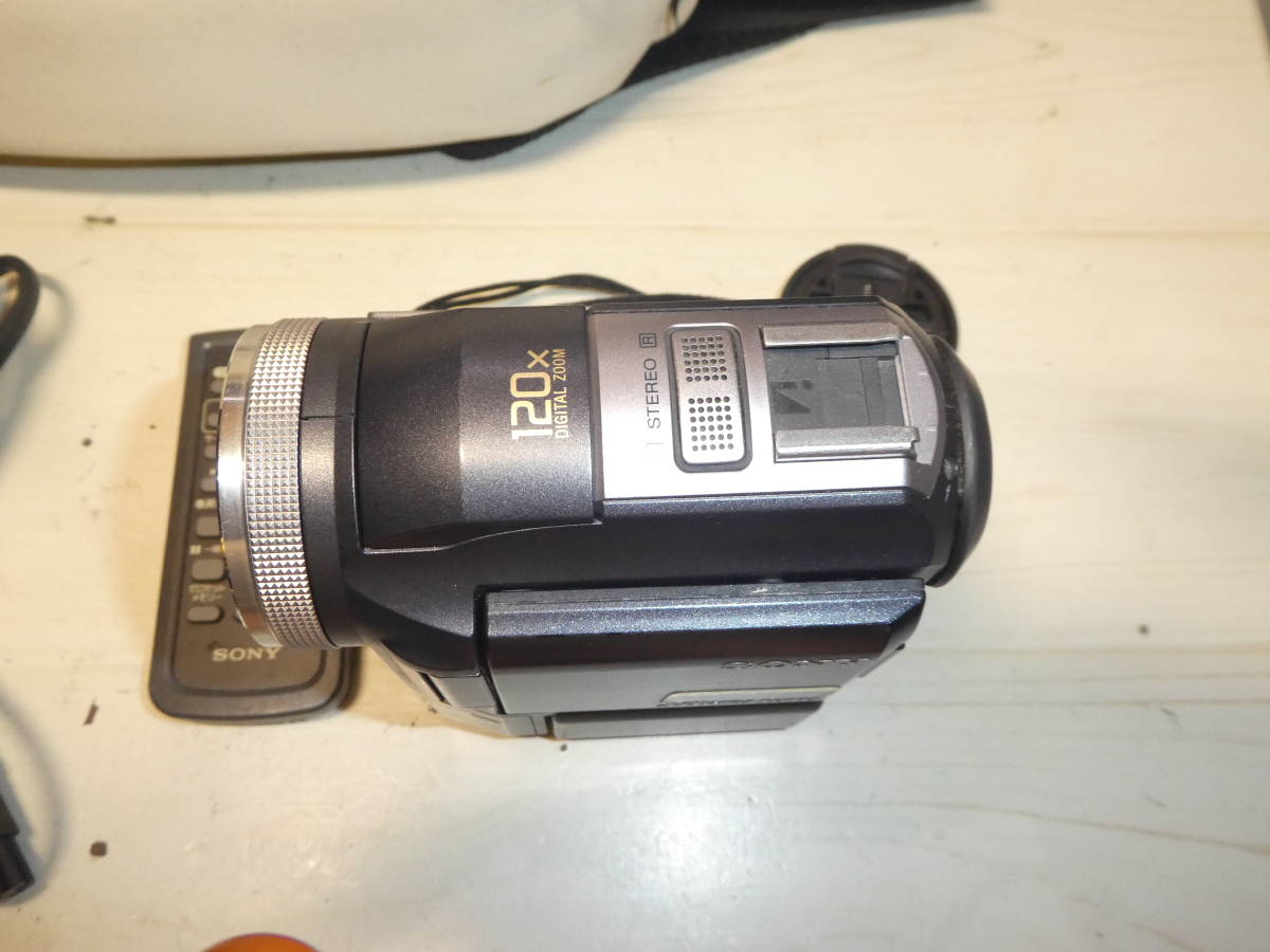 SONY DCR-PC300 miniDVHANDYCAM ビデオカメラ 動作良好 ダビング一式