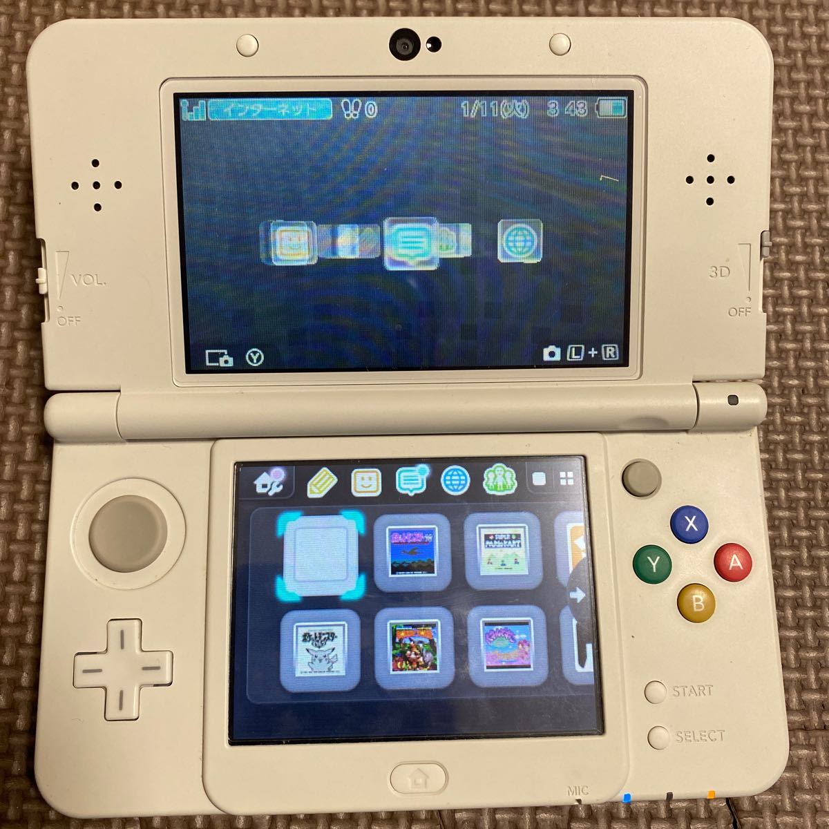 Newニンテンドー3DS 本体 ポケモンウルトラサン 内蔵ソフト有