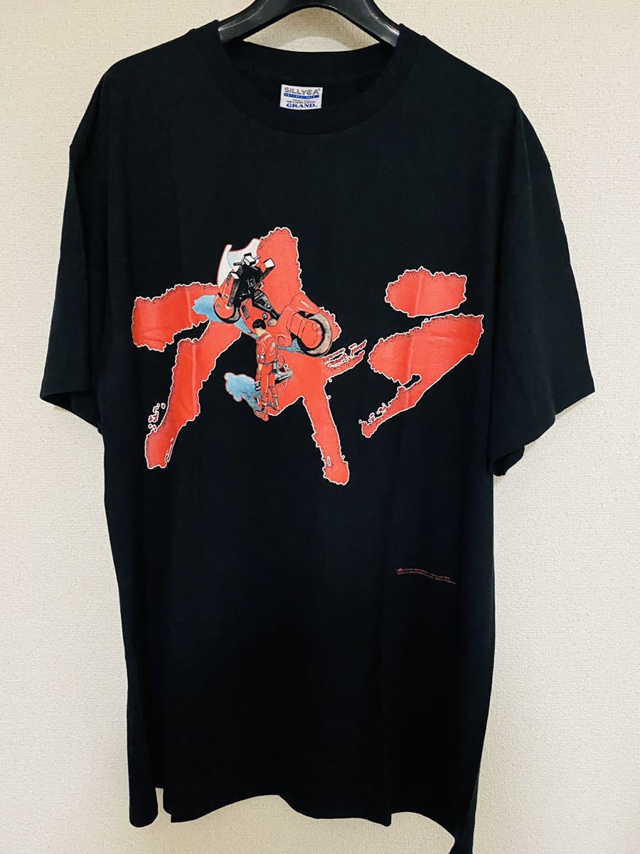 AKIRA アキラ Tシャツ コピーライト ライセンスネーム入り XL AKIRA アキラ Tシャツ コピーライト ライセンスネーム入り XL