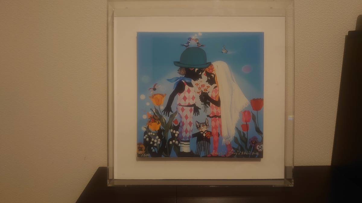 ☆藤城清治 ジクレー版画 小さな恋☆ | normanhubbard.com