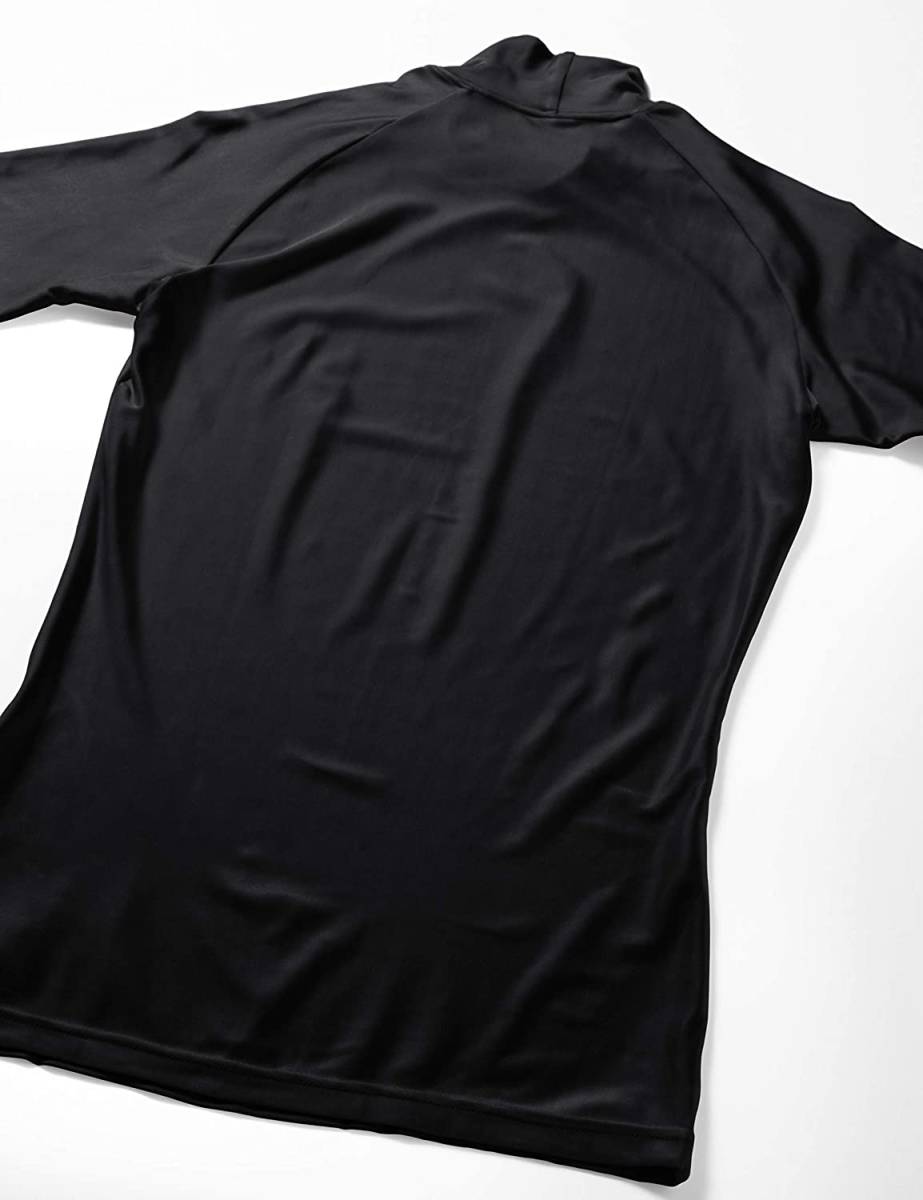 [ミズノ] トレーニングウェア コンプレッション ドライアクセルバイオギアシャツ 半袖 吸汗速乾 ストレッチ メンズ ブラック Mサイズ