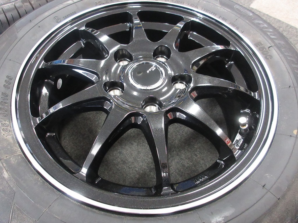 MONZA JPスタイル R10 6j+53 PCD114.3 5H ヨコハマ ブルーアースE50 185/65R15 フリード GB5 GB6 GB7 GB8
