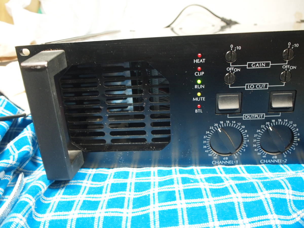 HYFAX 不二音響 PR-8023A パワーアンプ 完動美品【3ヶ月保証 HYFAX 不二音響 PR-8023A パワーアンプ 完動美品【3ヶ月保証