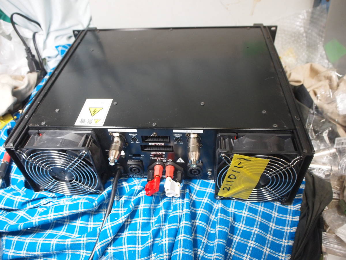 HYFAX 不二音響 PR-8023A パワーアンプ 完動美品【3ヶ月保証 HYFAX 不二音響 PR-8023A パワーアンプ 完動美品【3ヶ月保証