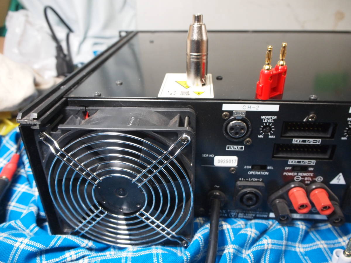 HYFAX 不二音響 PR-8023A パワーアンプ 完動美品【3ヶ月保証 HYFAX 不二音響 PR-8023A パワーアンプ 完動美品【3ヶ月保証