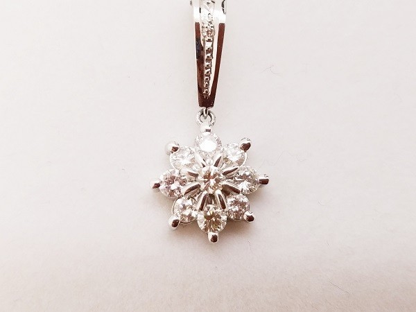 完全最終値下げ！ TASAKI 田崎真珠 PT900 天然ダイヤモンド 1.0ct ネックレストップ 約5.1g プラチナ 美品（G8910）_画像3