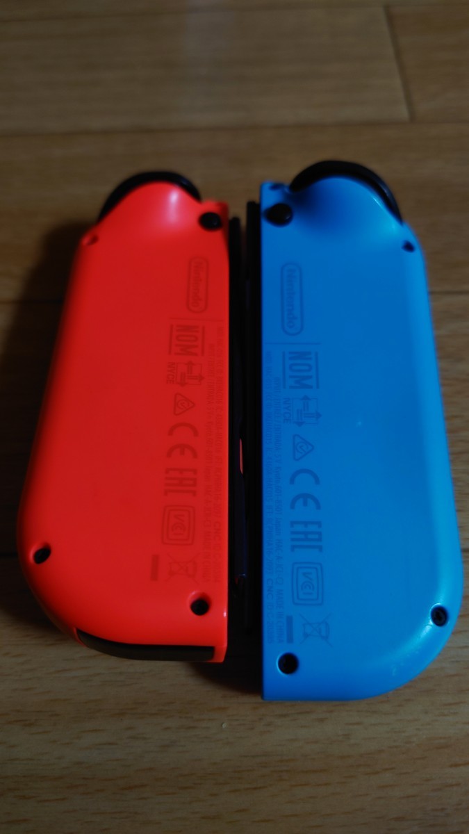 ジョイコン Joy-Con ネオンレッド ネオンブルー