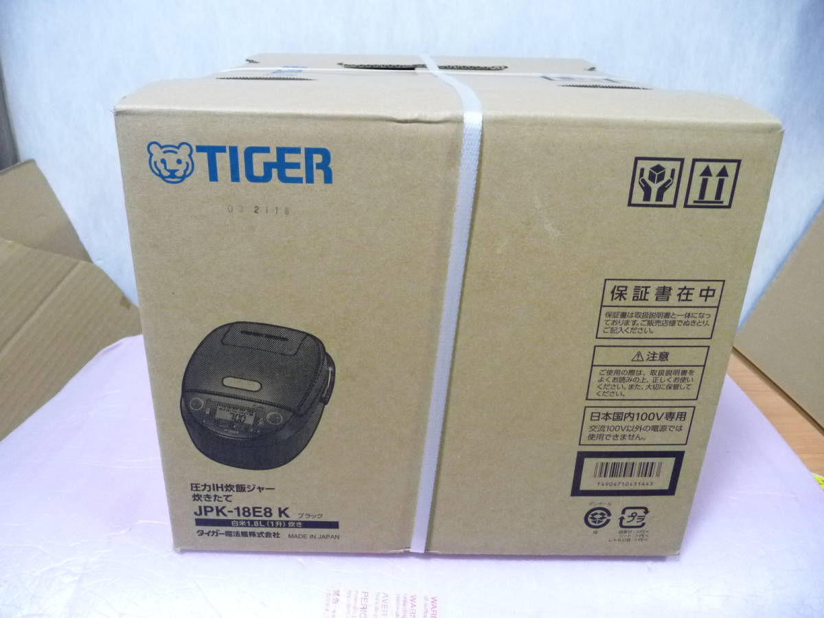 ヤフオク! - 新品未開封 タイガー TIGER 圧力IHジャー炊飯器