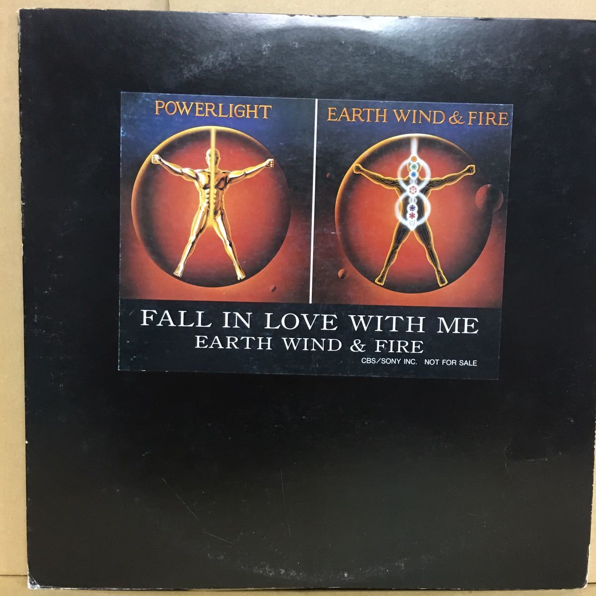12' 国内プロモ盤　EARTH WIND & FIRE / FALL IN LOVE WITH ME　※ 国内プロモオンリーバージョン・LPバージョン収録_画像1