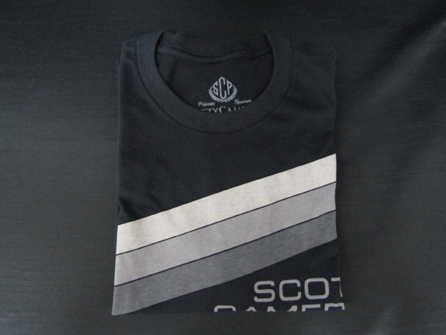 【California Gallery Limited】♪新品[8227] Scotty Cameron Black Stripe T-Shirt S/スコッティキャメロン/ブラックストライプTシャツ