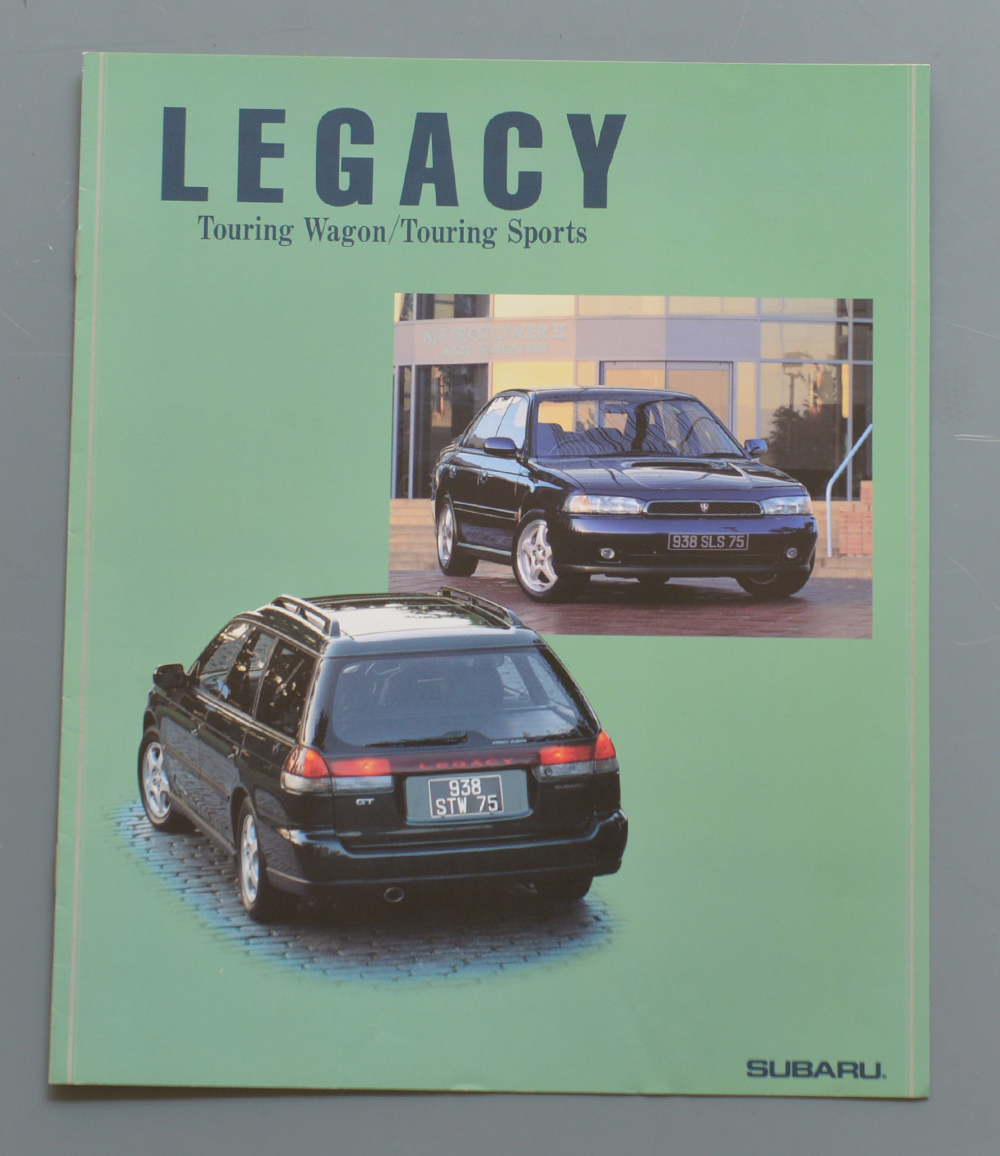 スバル　レガシー　ツーリングワゴン　ツーリングスポーツ　SUBARU　LEGACY　Touring Wagon 1994年1月　 カタログ【SUB22A-07】_画像1