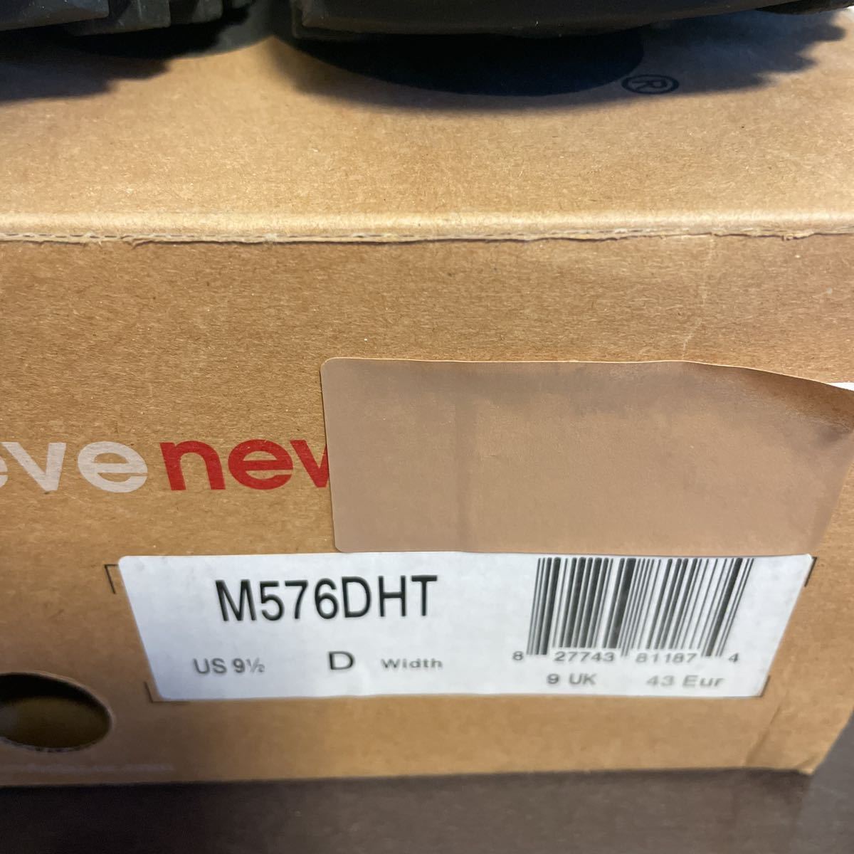 ニューバランス New Balance M576DHT UK製 US9.5 27.5cm 新品 限定 イギリス英国製 スウェード NB スニーカー_画像7
