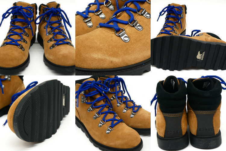ソレル ユースウィンターブーツ ユース マディソン ハイカー ウォータープルーフ NY2995 224:CAMEL BROWN,BLACK 2(20.0cm)_画像2