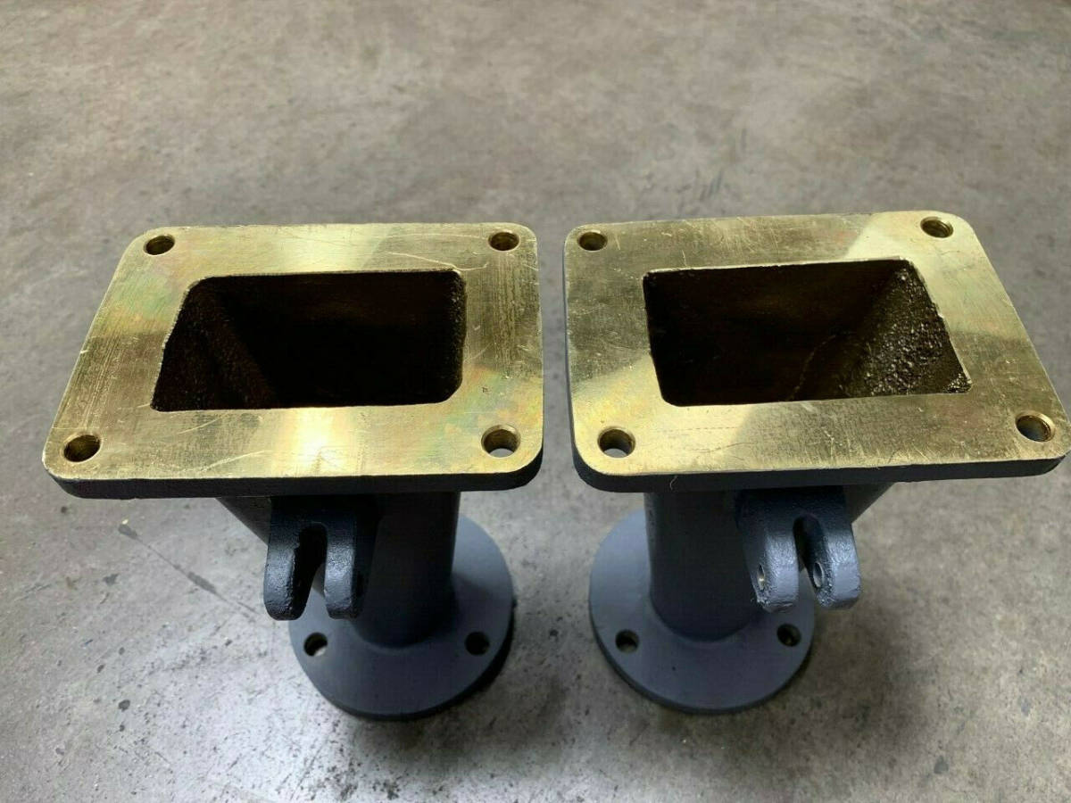 ALTEC 30166 BrassThroats pair 真鍮アダプタペア 1505 ホーン用 ALTEC 30166 BrassThroats pair 真鍮アダプタペア 1505 ホーン用